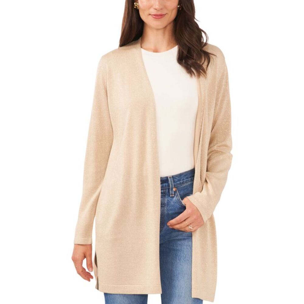 Sam Jess Womens Shine Open Front Cardigan